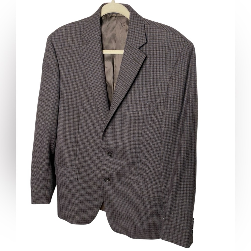 Lauren Ralph Lauren Gray Sport Coat with Structured Shoulders
